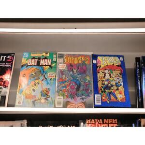 Comic Book Set of 3 Vintage Batman, Sleepwalker, X-Men 2099